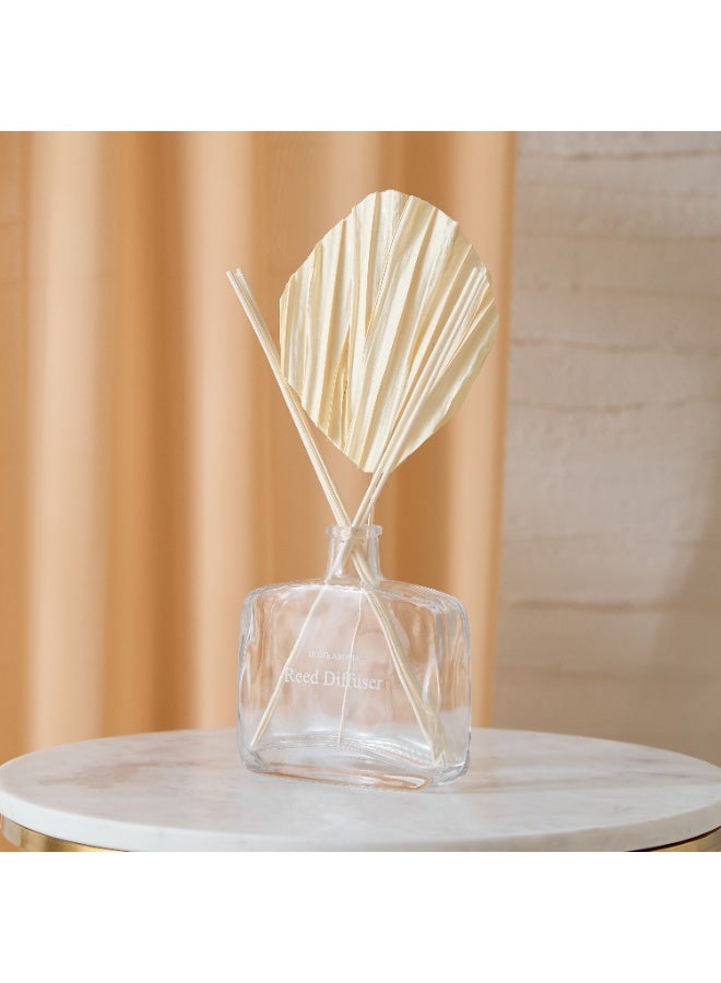 Home Aroma Seyna Palm Leaf Reed Diffuser Bottle without Fragrance Solution - 16x5x38 cm - Image 2